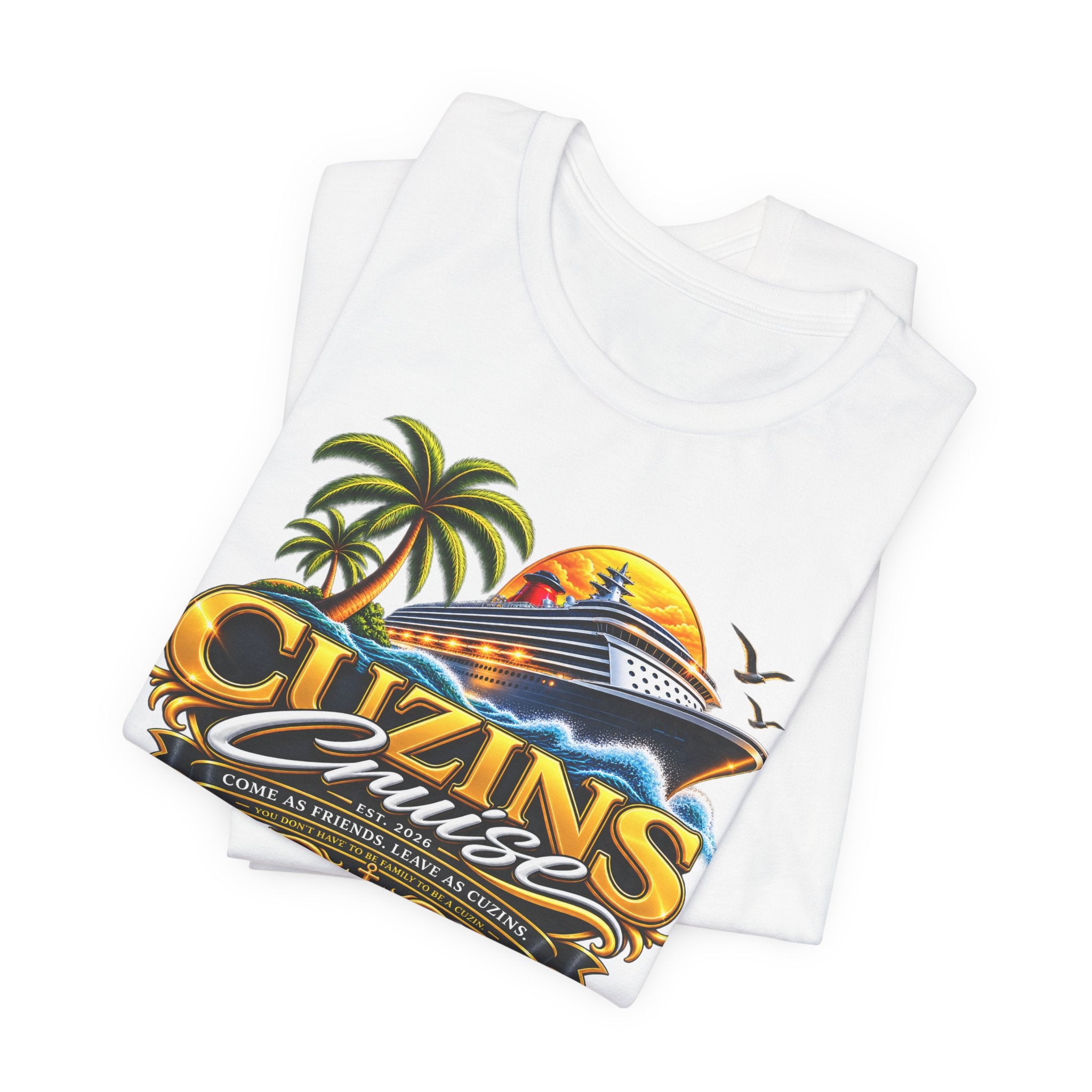 Official Cuzins Cruise Tee