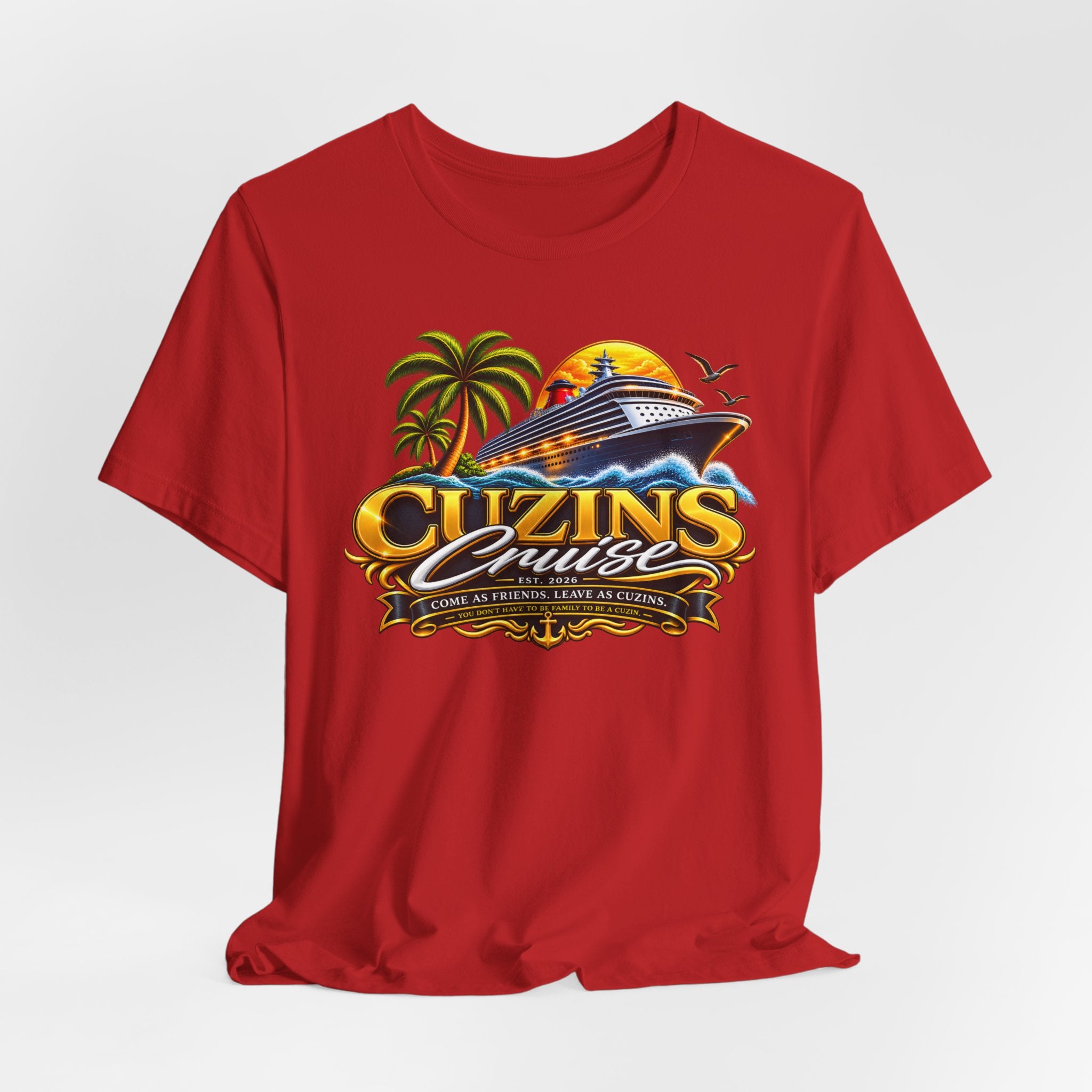 Official Cuzins Cruise Tee