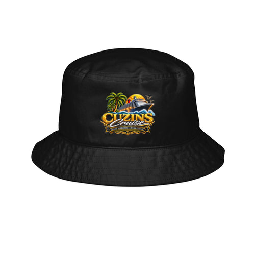 Bucket Hat — Tropical "Cuzins" Cruise Logo