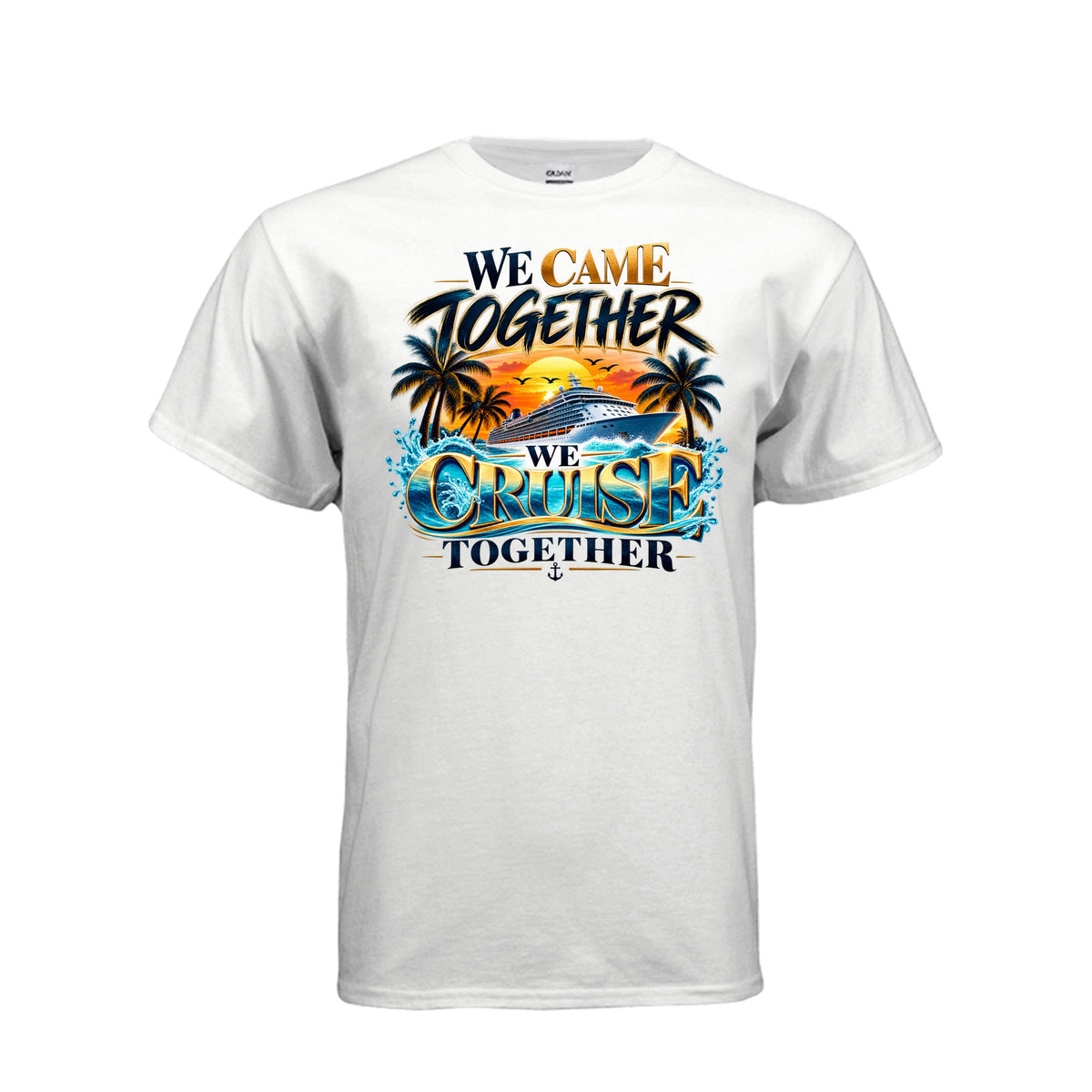 White Together We Cruise Tee — two matching shirts included